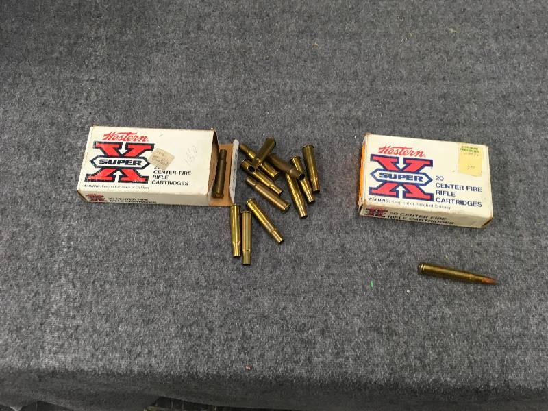 lot 199 image: 20 Rounds Of 30-06. Bullets & 30-40. Brass