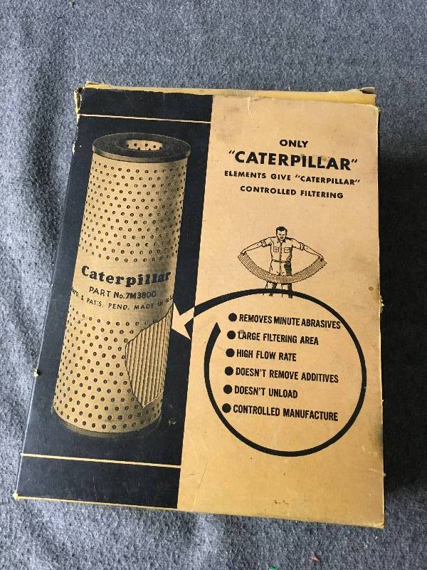lot 237 image: 3 Pack Filter Replacements for CATERPILLAR 7M3800