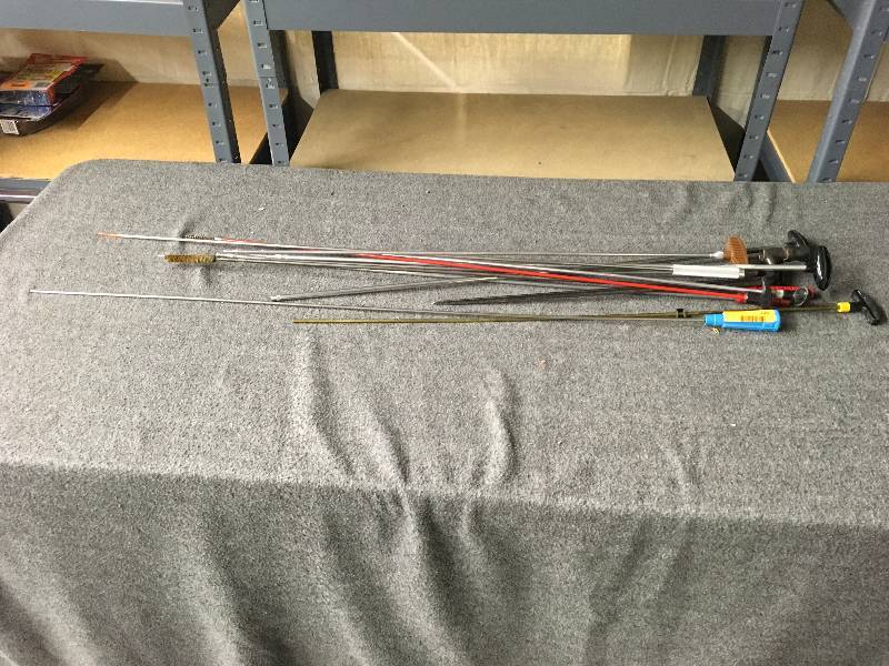lot 243 image: Misc Gun Cleaning Rods