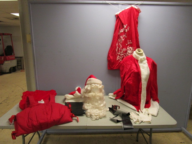 lot 312 image: COMPLETE SANTA SUIT