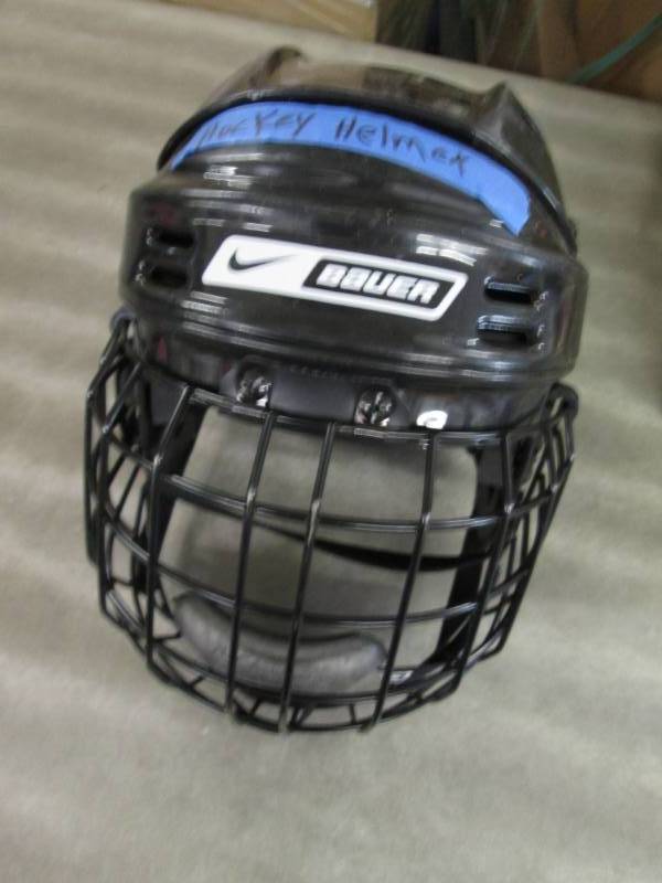 lot 12 image: Bauer Hockey Helmet...