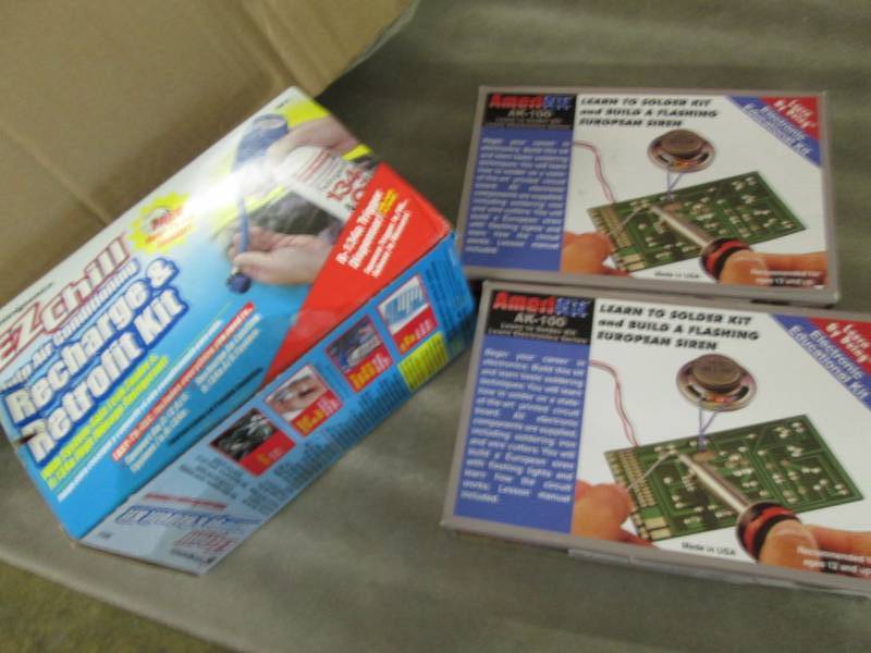 lot 17 image: 2 Learn to Solder Kits, Recharge & ...