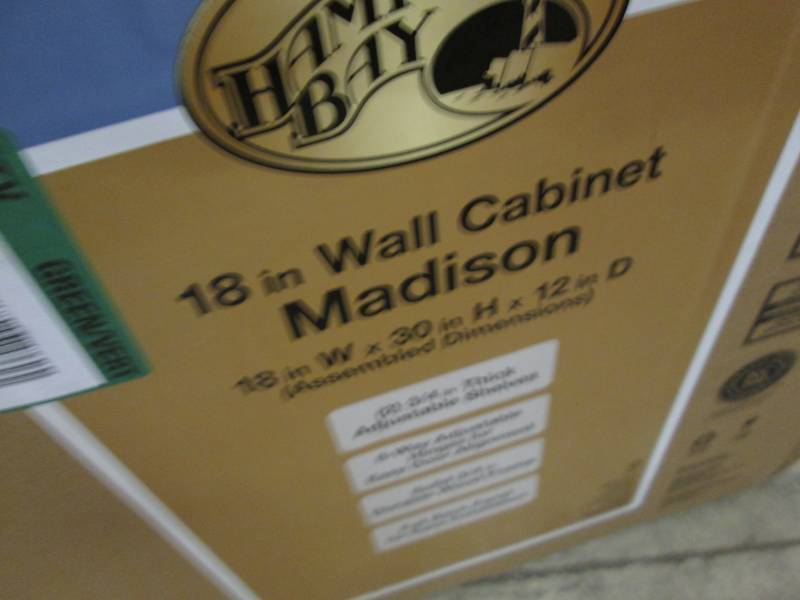 lot 51 image: Hampton Bay Madison Assembled 18x30...