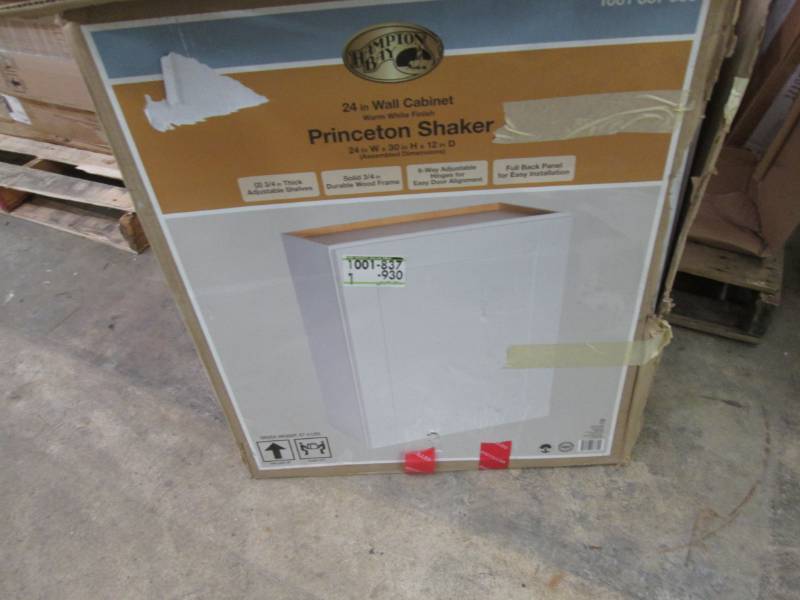 lot 52 image: Hampton Bay Princeton Shaker Assemb...