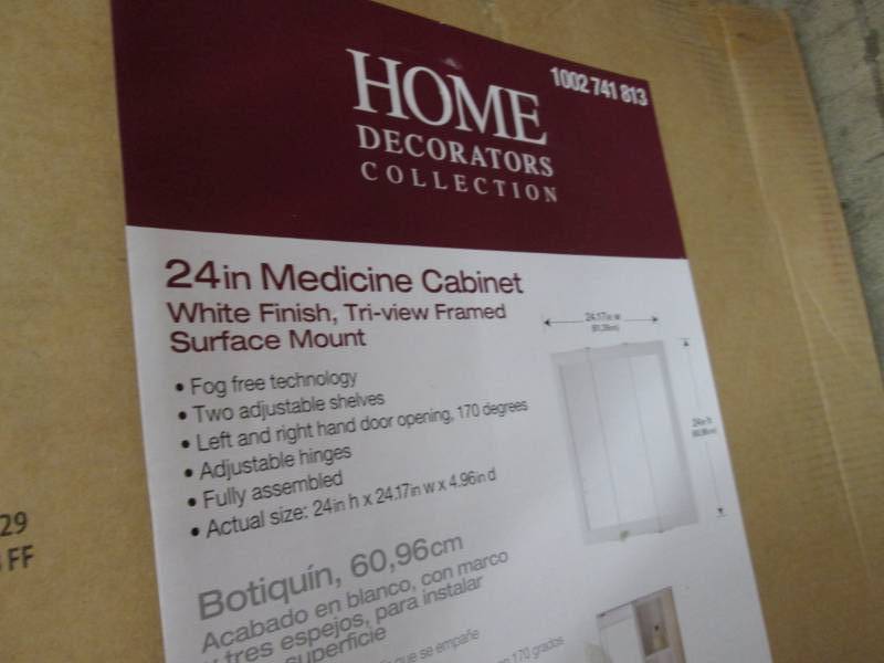 lot 56 image: Home Decorators Collection 24 in. W...