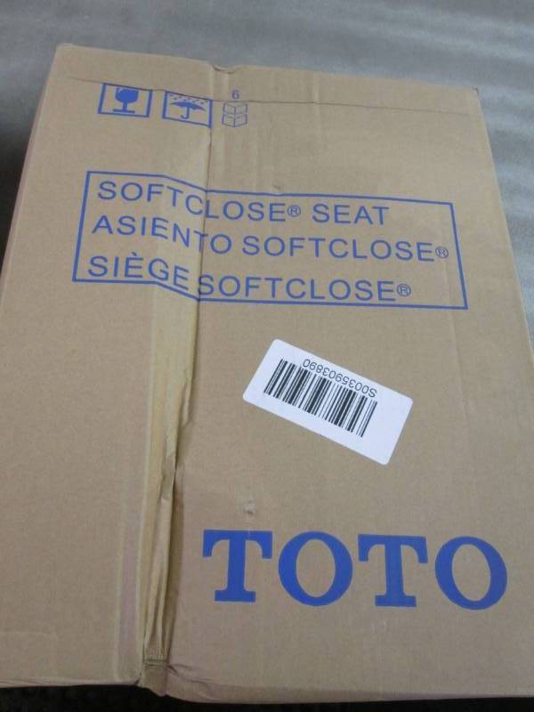 lot 67 image: Toto SoftClose Elongated Closed Fro...