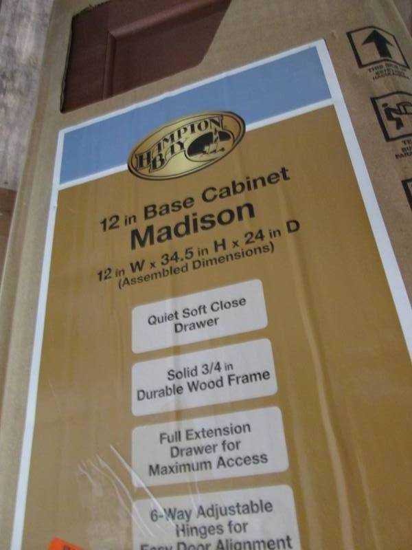 lot 93 image: Hampton Bay Madison Assembled 12x34...