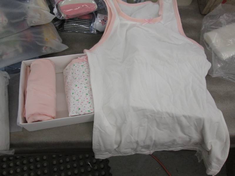 lot 100 image: 2-3pks Girls Tank Tops...