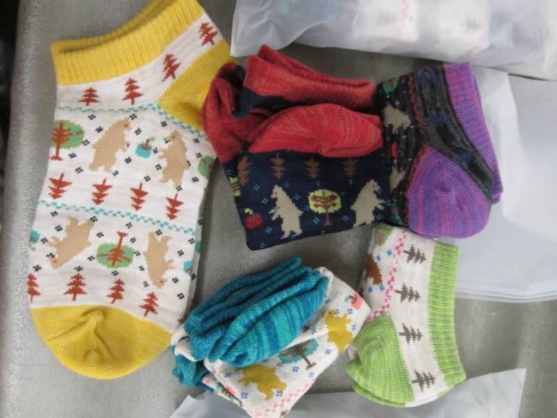 lot 106 image: 3- 5pk Ladies No-show Socks...
