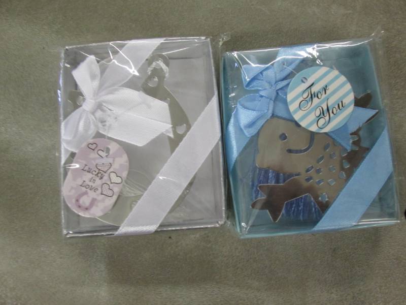 lot 124 image: Lot of Gift Box Book Markers...