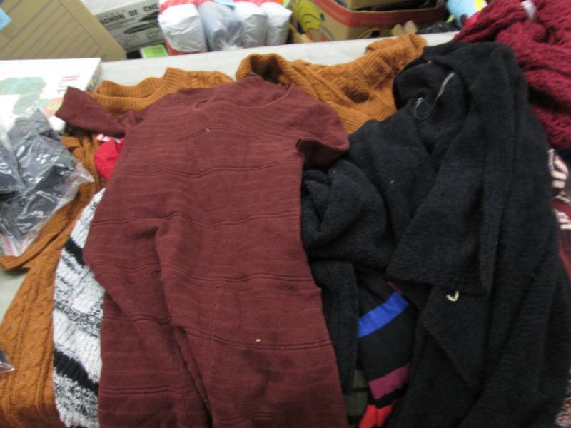 lot 139 image: 10 Ladies NWT Sweaters & Sweater Dr...