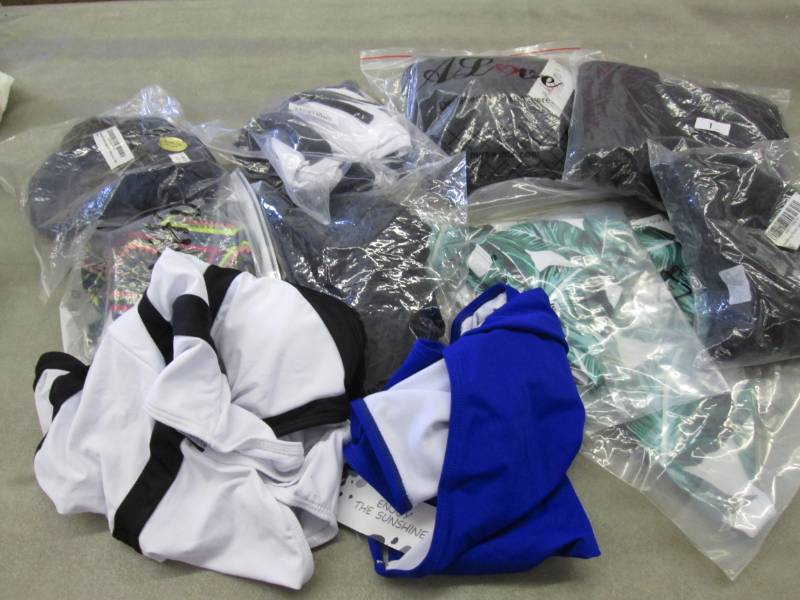 lot 142 image: 10 Assorted Swimsuit Items NWT...