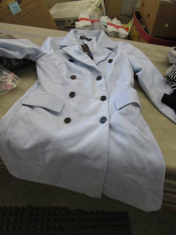 lot 146 image: Medium Allegra K Double Breasted Li...