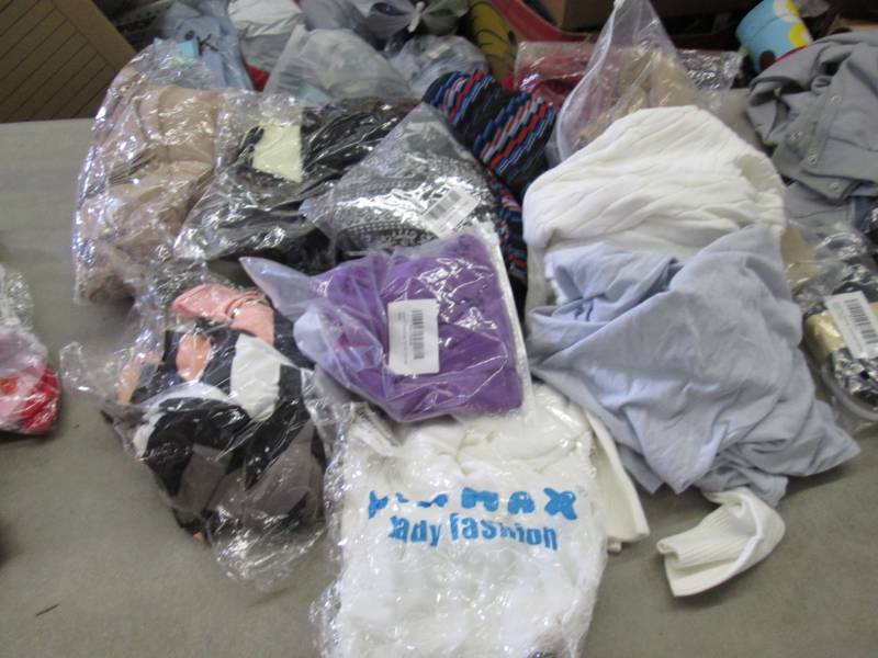 lot 162 image: 10 New  Assorted Ladies Clothing It...