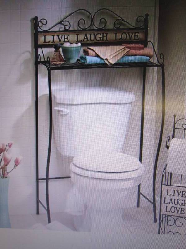 lot 198 image: Live Laugh Love Short Space Saver o...