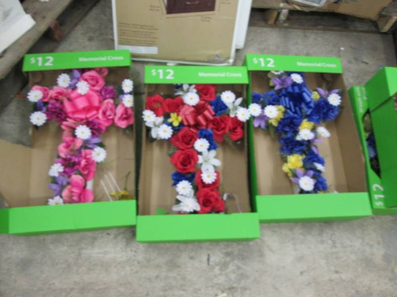 lot 208 image: Lot of 3 Memorial Crosses...