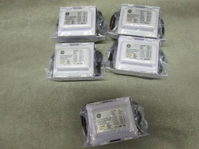 lot 239 image: 5 GE Magnetic Ballasts...