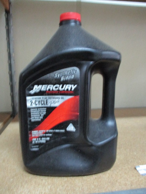 lot 9 image: Mercury 2 Cycle Oil