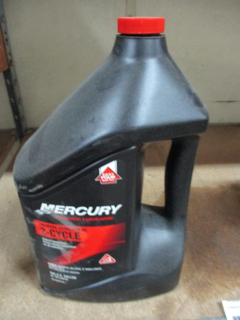 lot 13 image: Mercury 2 Cycle Oil
