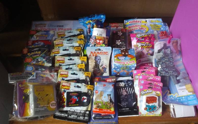 lot 35 image: Lot Of Pokemon Cards, Magic Cards, Shopkins, More