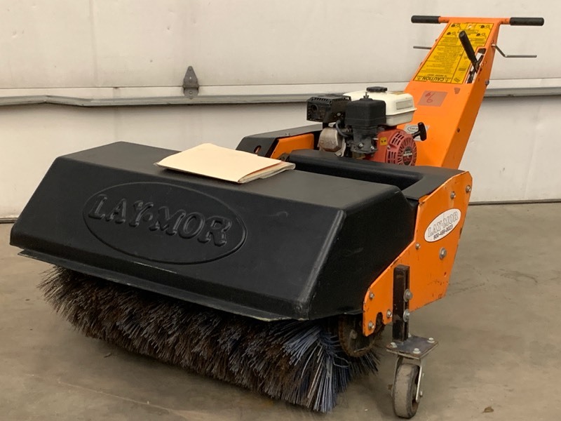 lot 6 image: Lay-Mor Walk-Behind Broom  Sweeper