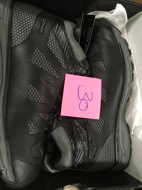 lot 30 image: Dickies Fury Mid Men Size 13 BlackGray RubberMesh Steel Safety Toe Work Boot not used
