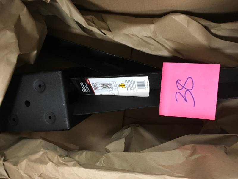 lot 38 image: Oz-Post 24 in. Bulk Galvanized Steel Mailbox Post Anchor  in good condition