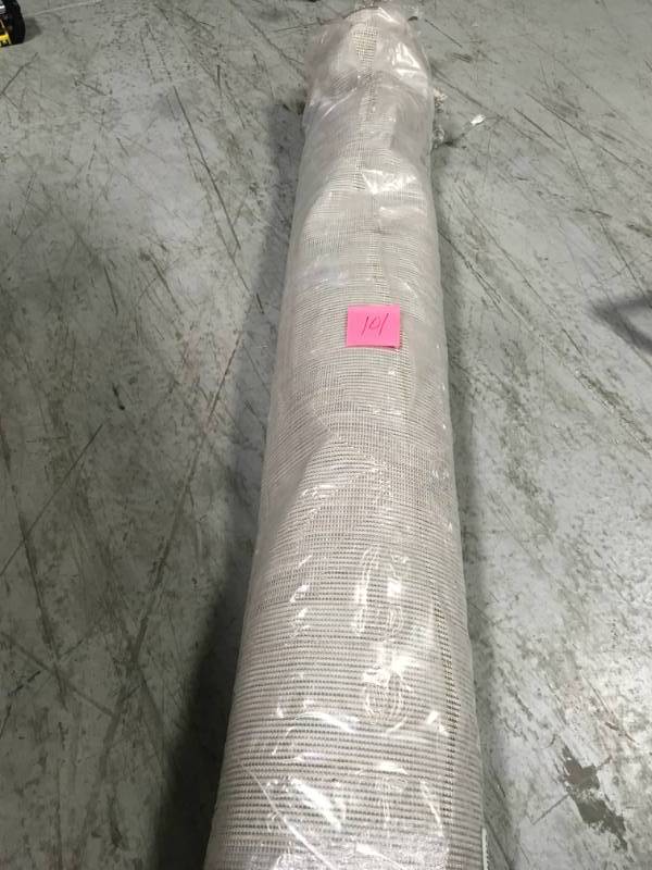 lot 101 image: Shag Grey 7 ft. 10 in. x 9 ft. 10 in. Area Rug  in good condition