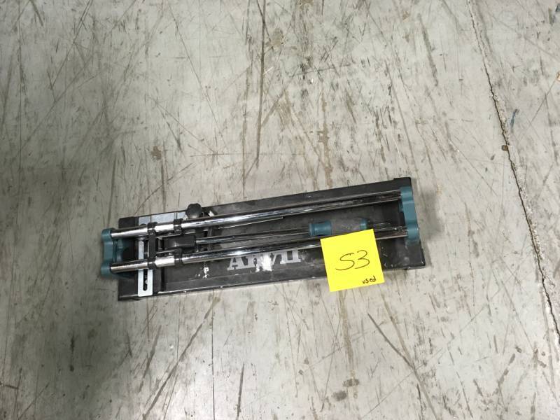 lot 53 image: ANVIL 14 in. Ceramic and Porcelain Tile Cutter USED in good condition