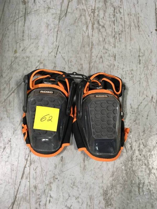 lot 62 image: RIDGID KNEE PADS in good condition