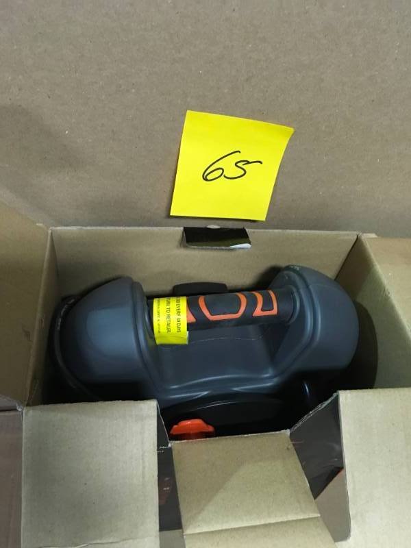 lot 65 image: BLACKDECKER 300 Amp Portable Jump Starter in good condition
