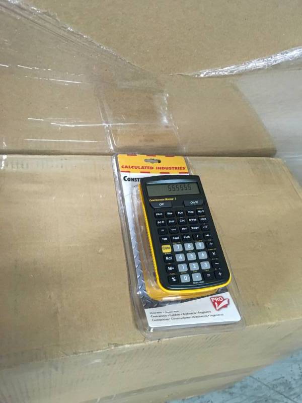 lot 66 image: Calculated Industries Construction Master 5 Calculator in good condition
