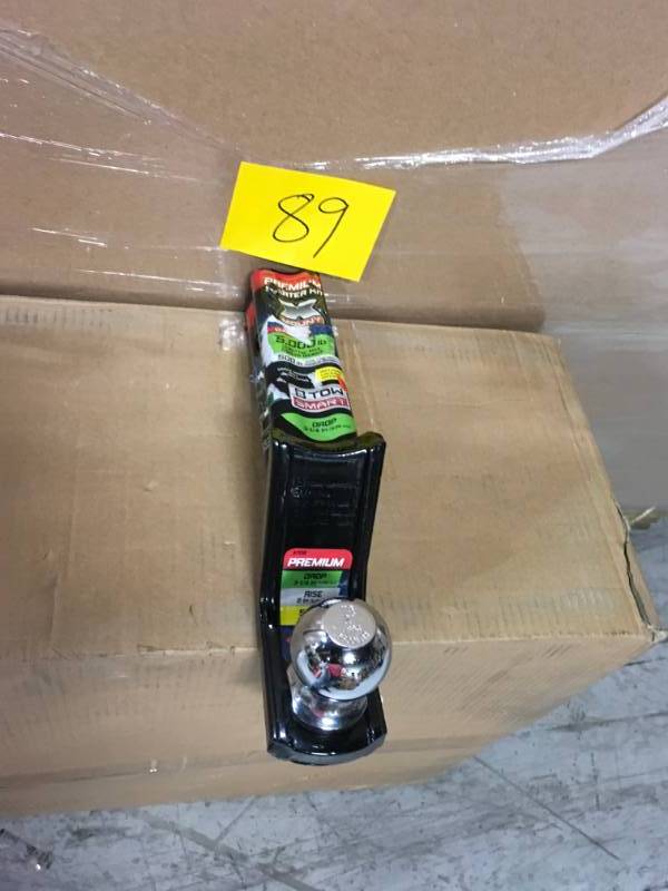 lot 89 image: TowSmart #709 Class III X Mount Security Stater Kit w 2 Ball & 58 Locking in good condition