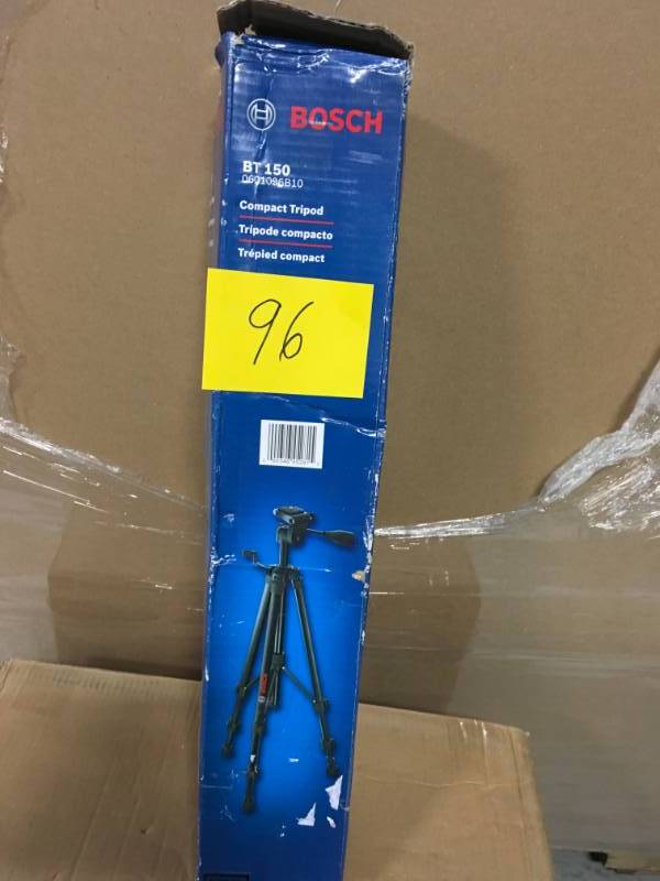 lot 96 image: Bosch BT150 Tripod Compact 2 Pound 22In-61In not used