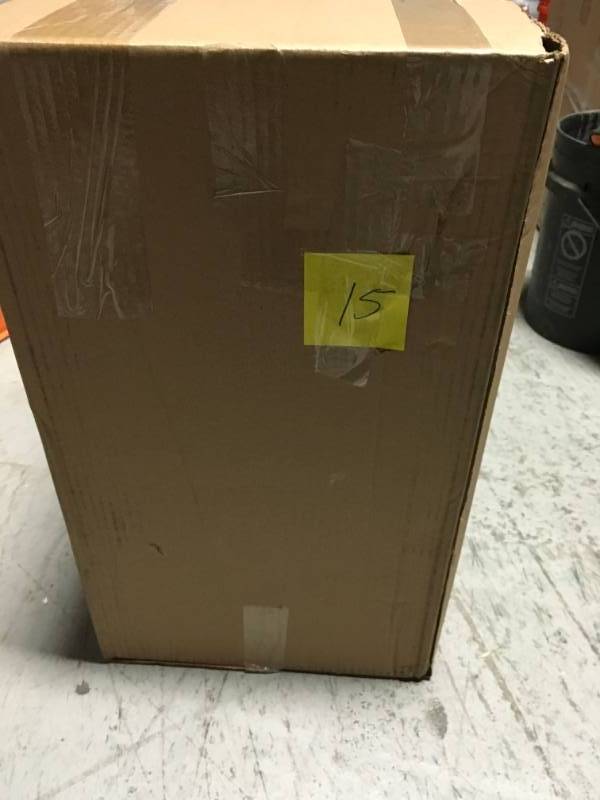 IRIS 3-Drawer Plastic Wheeled Storage Cart in Black  in good condition