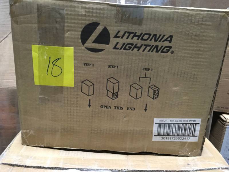 Lithonia Lighting OneUp Square 4 in. White Integrated LED Recessed Kit not used