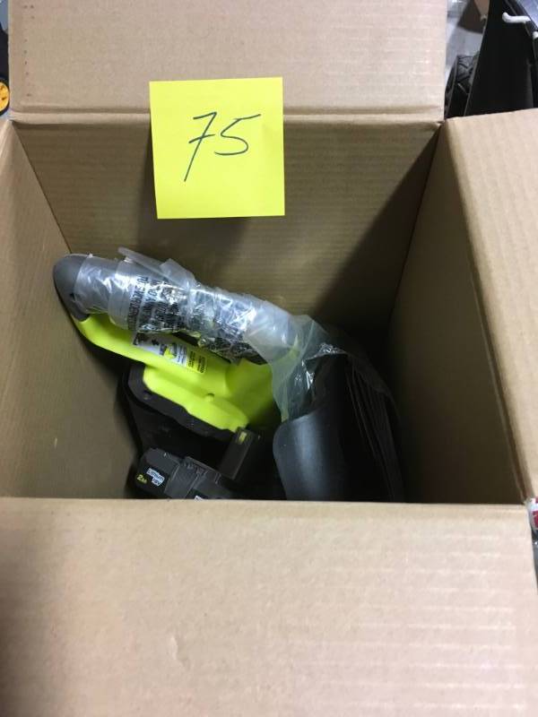 ONE 18-Volt Lithium-Ion String TrimmerEdger and Blower Combo Kit 2.0 Ah Battery and Charger Included  in good condition
