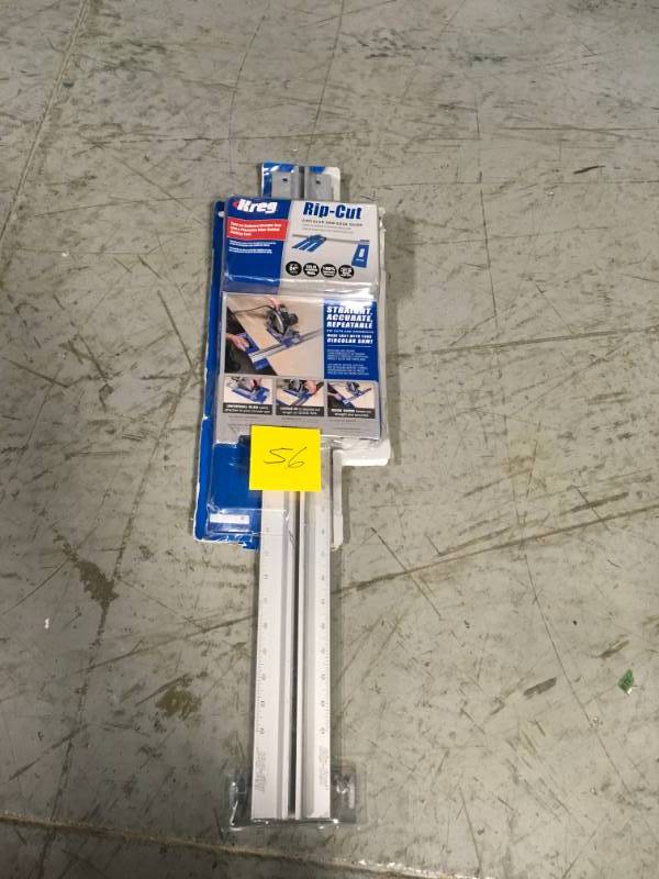 lot 56 image: Kreg 24 in. Rip-Cut Aluminum Circular Saw Guide  in good condition