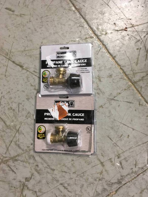 lot 70 image: Set of 2 Nexgrill Propane Tank Gauge in good condition