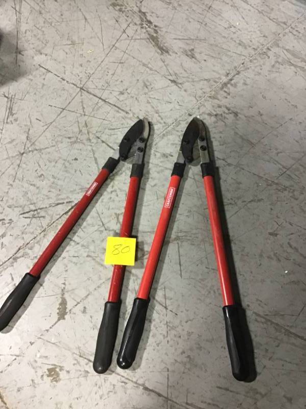 lot 80 image: Set of 2 CRAFTMAN PLIER CUTTER in good condition