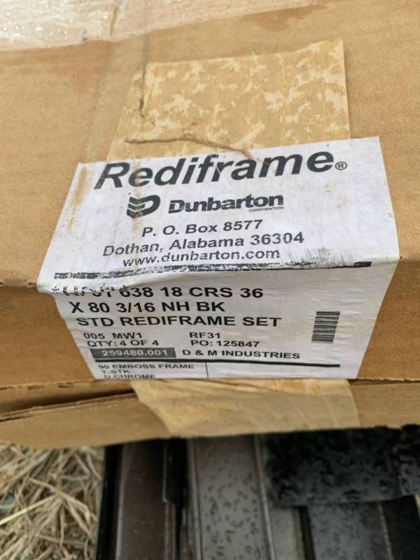 lot 65 image: Rediframe Metal Door Frame
