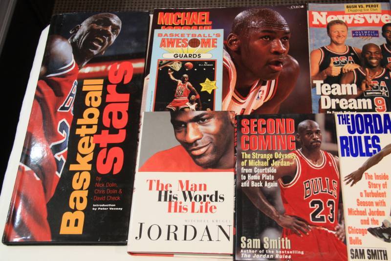 lot 3 image: Michael Jordan Publication Lot  15 Items