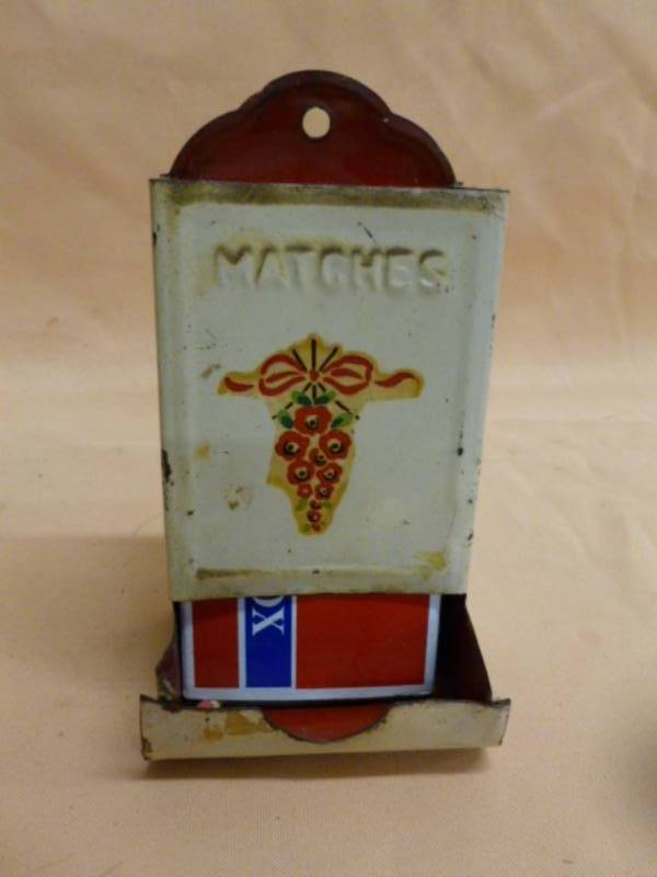 lot 130 image: Vintage Match Chimney