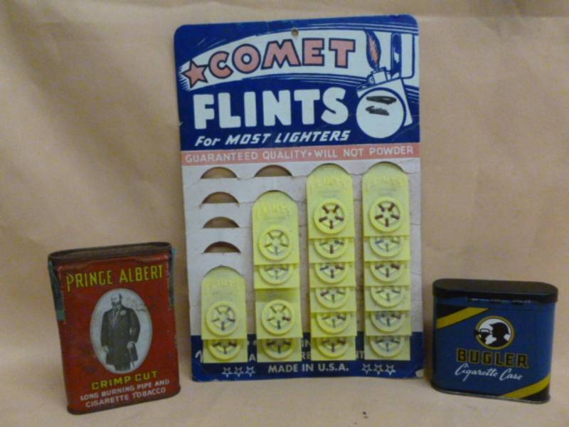 lot 159 image: Vintage Tobacco Cans