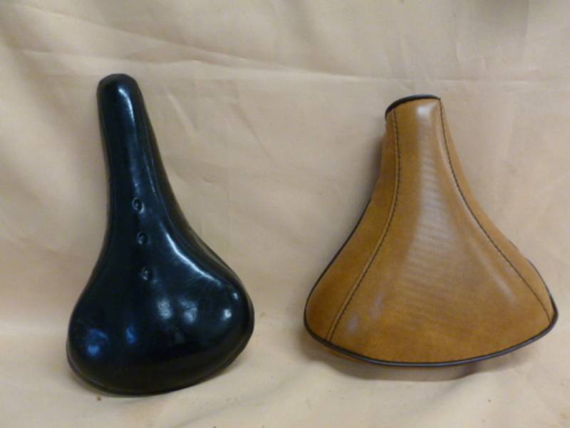 lot 223 image: Vintage Bike Seats