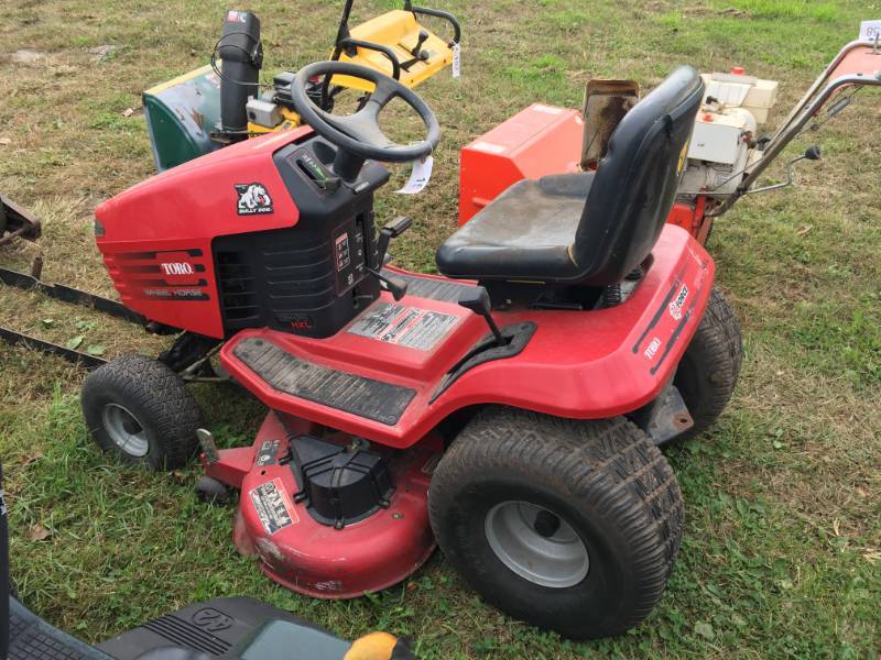 lot 15 image: Toro Riding Lawnmower Model # 280777