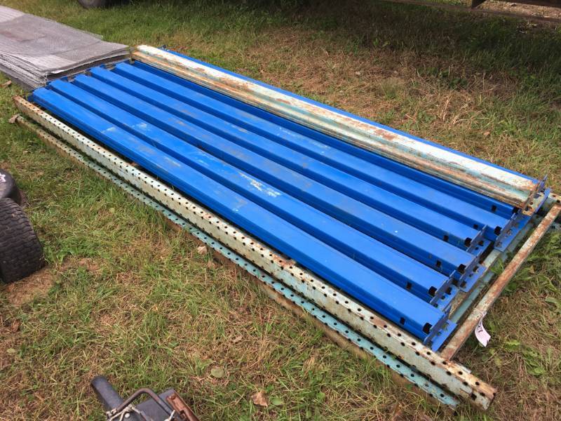 lot 27 image: Pallet Racking - 8 Total 106 Beams, 3 Total 10ft uprights