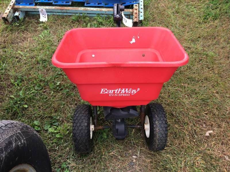 lot 29 image: Grass Seeder Attachment