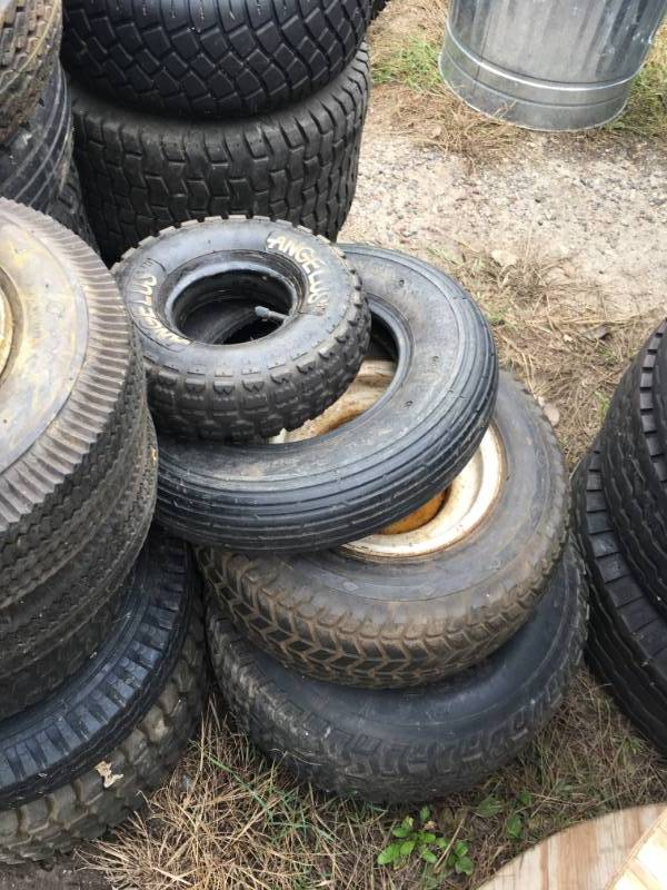 lot 45 image: Lot of Approximately 16 Trailer Tires