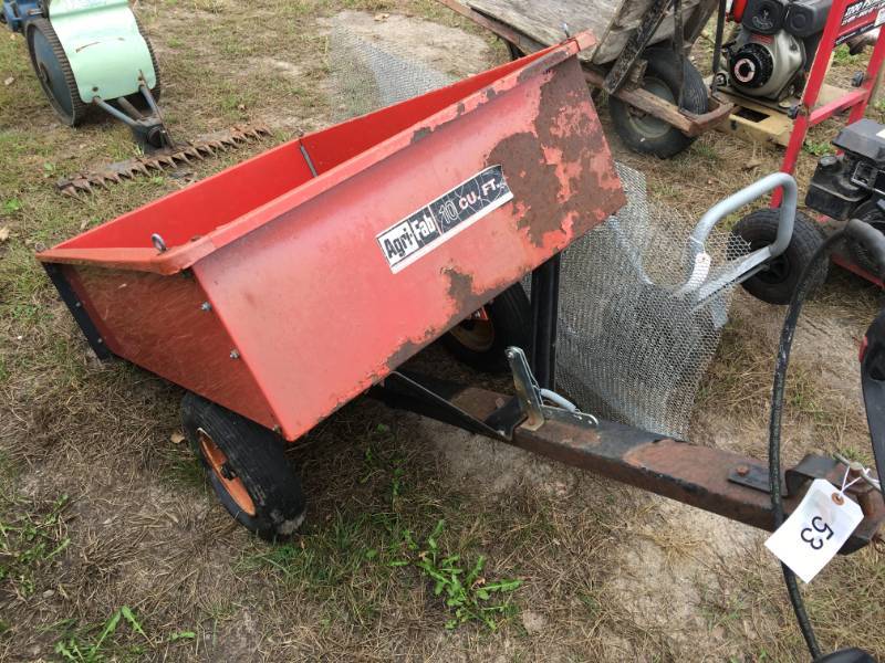 lot 53 image: 4x32 inch Agri-Fab Trailer